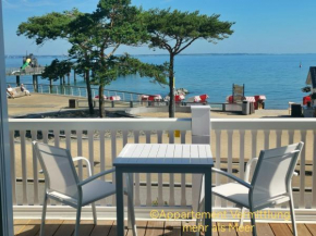 Ferienhaus Urban Fewo Beletage 2 bis 6 Personen mit Panorama Meerblick WLAN gegenüber vom Strand